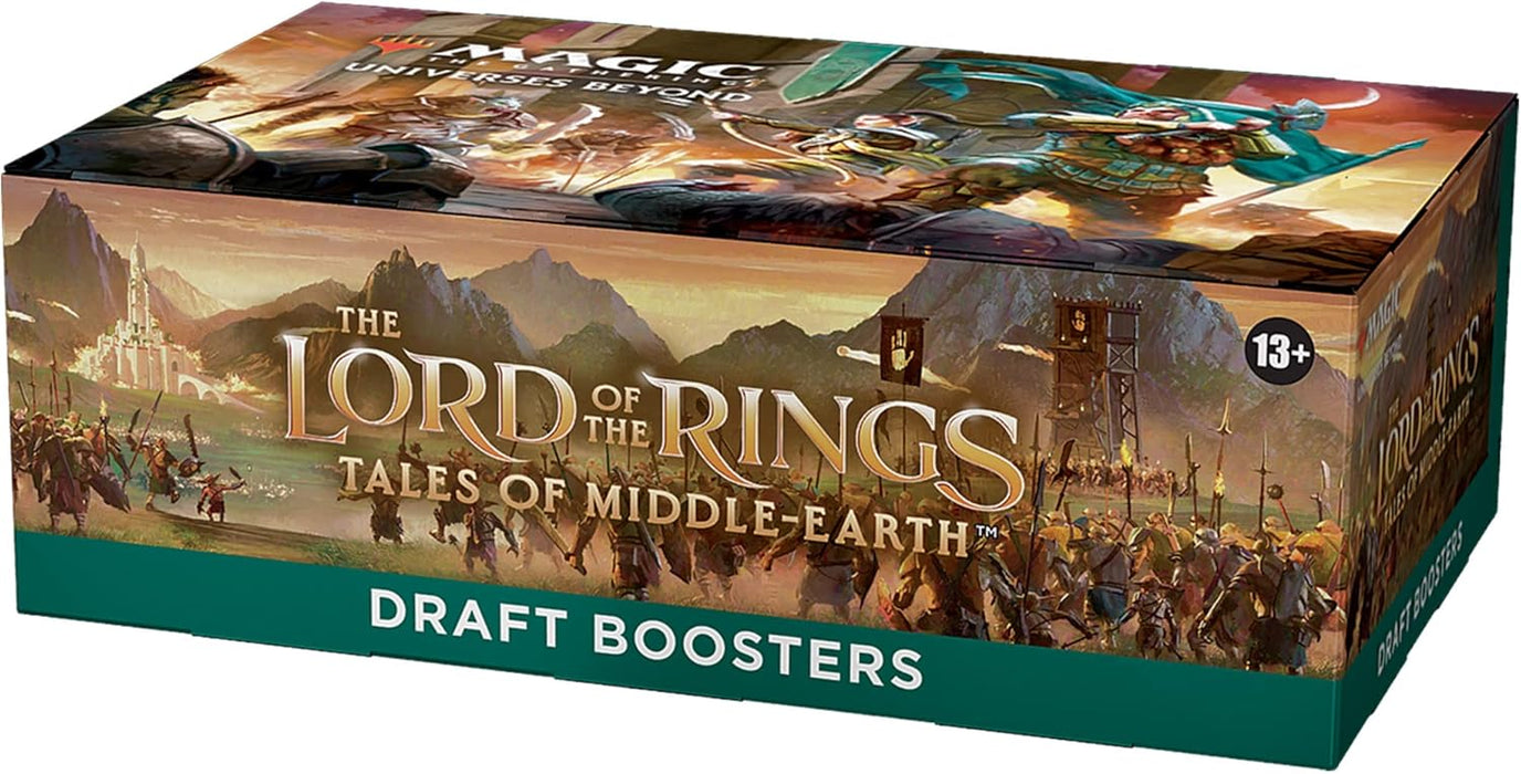 Magic: The Gathering - The Lord of the Rings - Tales of Middle-Earth Draft Booster Box - Collect Marvel