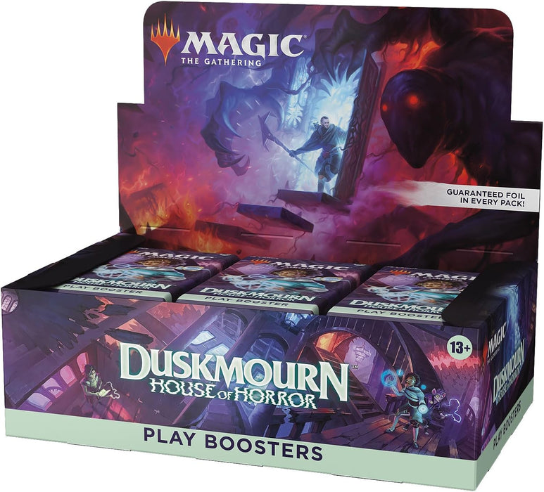Magic: The Gathering - Duskmourn: House of Horror Play Booster (36 Count) - Collect Marvel