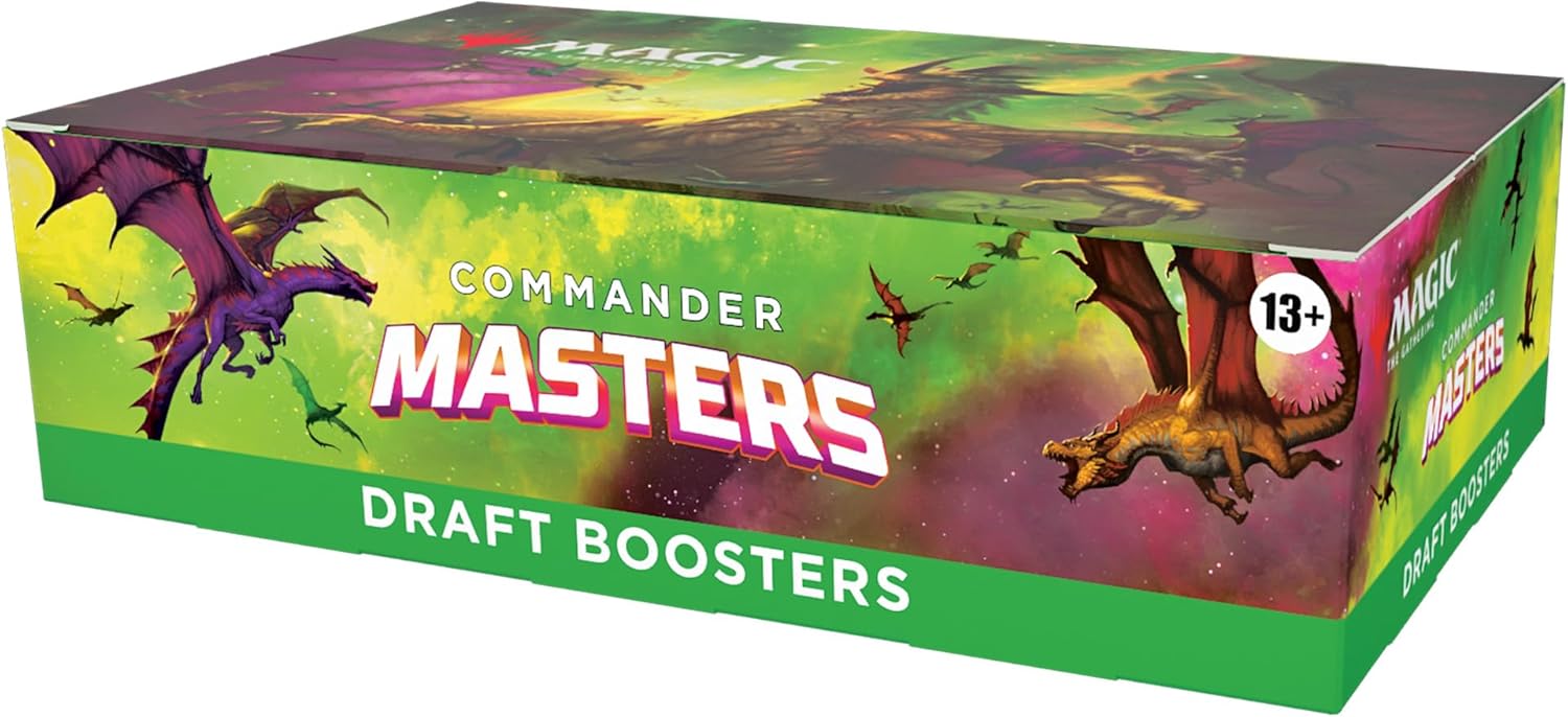 Magic: The Gathering - Commander Masters Draft Booster (24 Count) - Collect Marvel