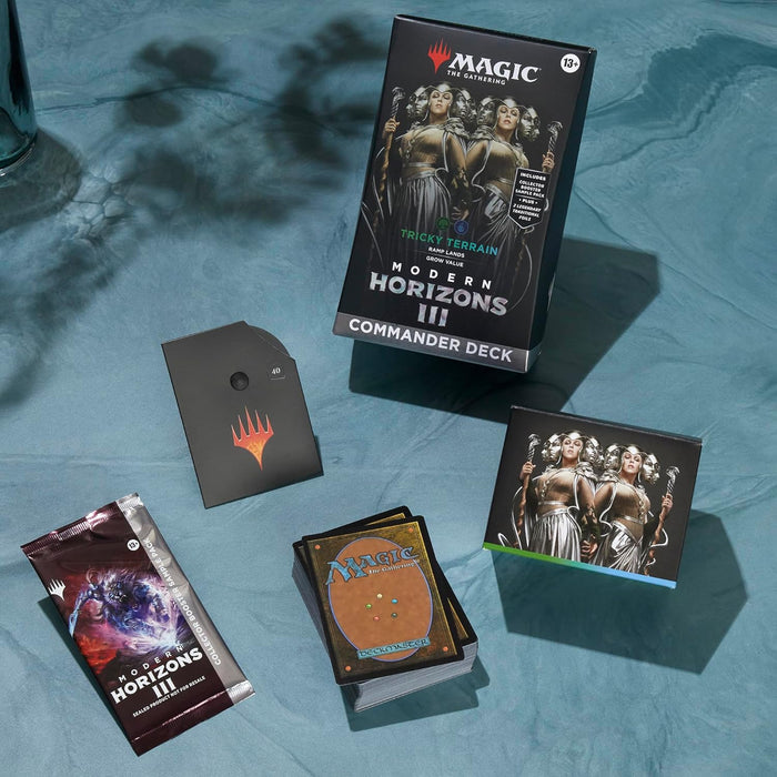 Magic: The Gathering - Modern Horizons III Commander Deck Tricky Terrain - Collect Marvel