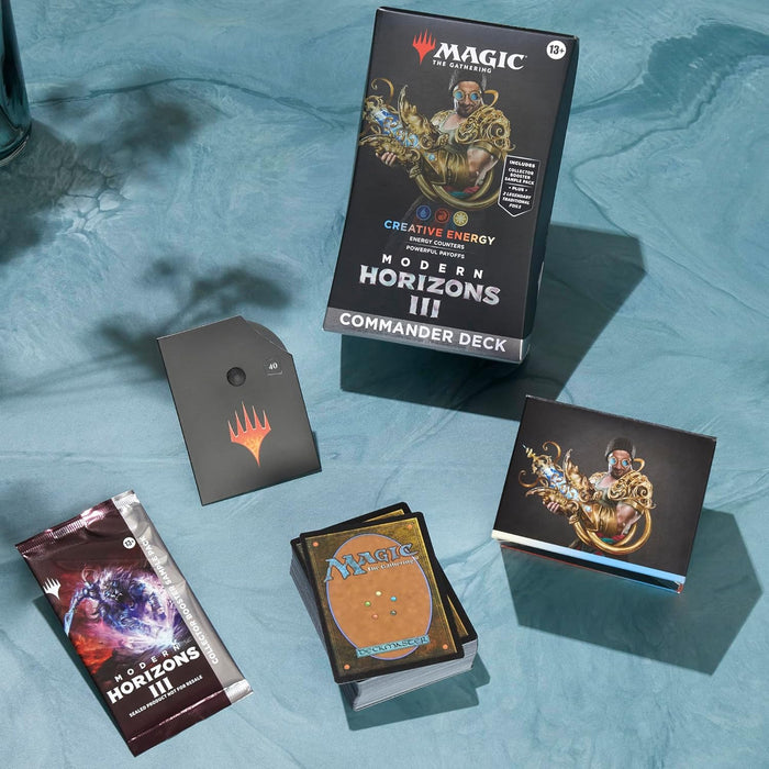 Magic: The Gathering - Modern Horizons III Commander Deck Creative Energy - Collect Marvel