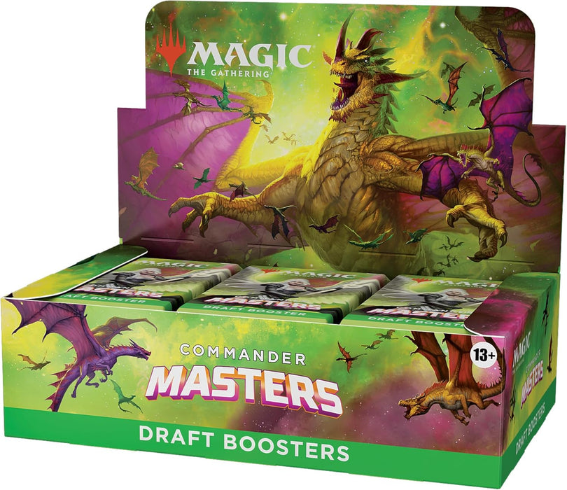 Magic: The Gathering - Commander Masters Draft Booster (24 Count) - Collect Marvel