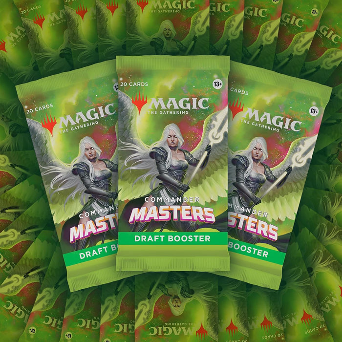 Magic: The Gathering - Commander Masters Draft Booster (24 Count) - Collect Marvel