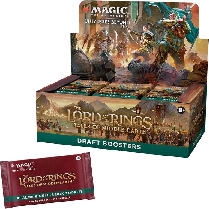 Magic: The Gathering - The Lord of the Rings - Tales of Middle-Earth Draft Booster Box - Collect Marvel