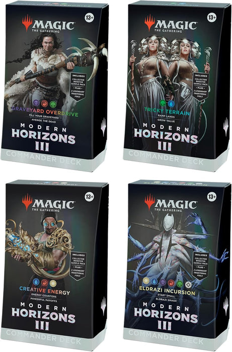 Magic: The Gathering - Modern Horizons 3 Commander Deck (4 Count) - Collect Marvel