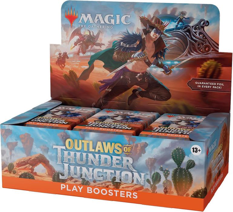 Magic: The Gathering - Outlaws of Thunder Junction Play Booster (36 Count) - Collect Marvel