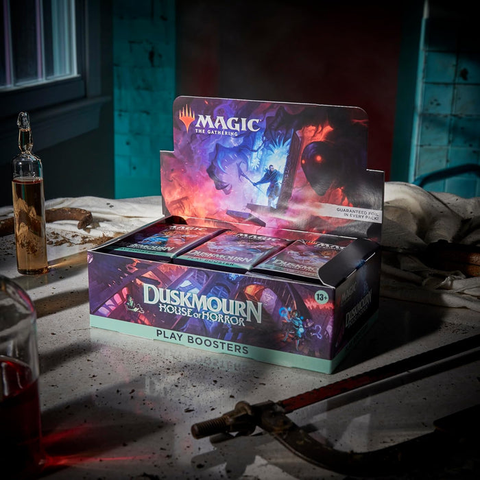 Magic: The Gathering - Duskmourn: House of Horror Play Booster (36 Count) - Collect Marvel