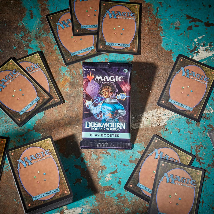 Magic: The Gathering - Duskmourn: House of Horror Play Booster (36 Count) - Collect Marvel