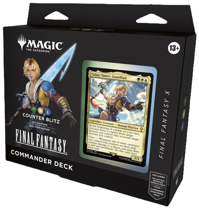 Magic: The Gathering - Final Fantasy Commander Deck Counter Blitz - Collect Marvel