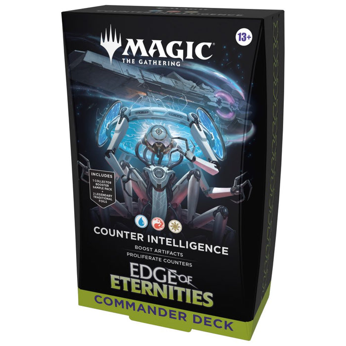 Magic: The Gathering - Edge of Eternities Commander Deck - Counter Intelligence - Collect Marvel