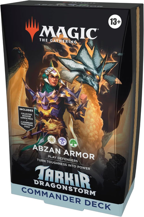 Magic: The Gathering - Tarkir: Dragonstorm Commander Deck Abzan Armor - Collect Marvel