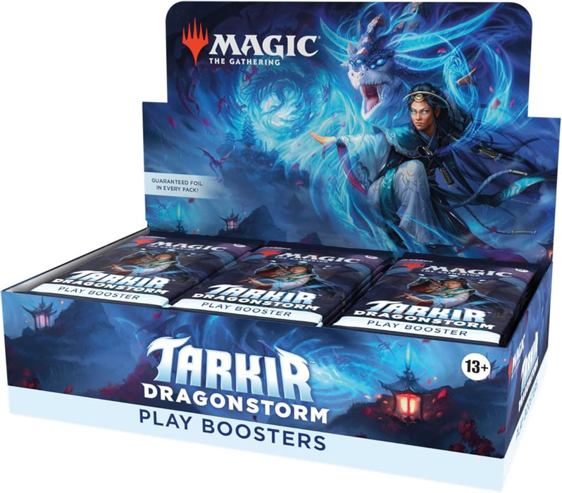 Magic: The Gathering - Tarkir: Dragonstorm Play Booster (30 Count) - Collect Marvel