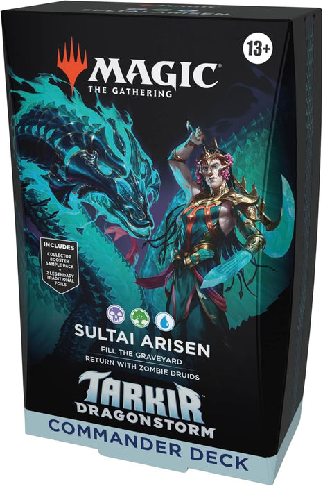 Magic: The Gathering - Tarkir: Dragonstorm Commander Deck Sulati Arisen - Collect Marvel