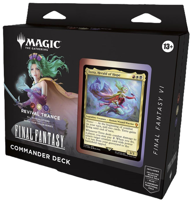 Magic: The Gathering - Final Fantasy Commander Deck Revival Trance - Collect Marvel
