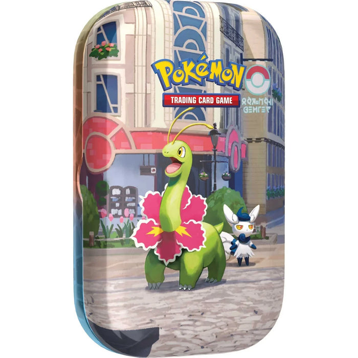 Pokemon TCG: Lumiose City - Mini Tins - Meganium Meowstic - Collect Marvel