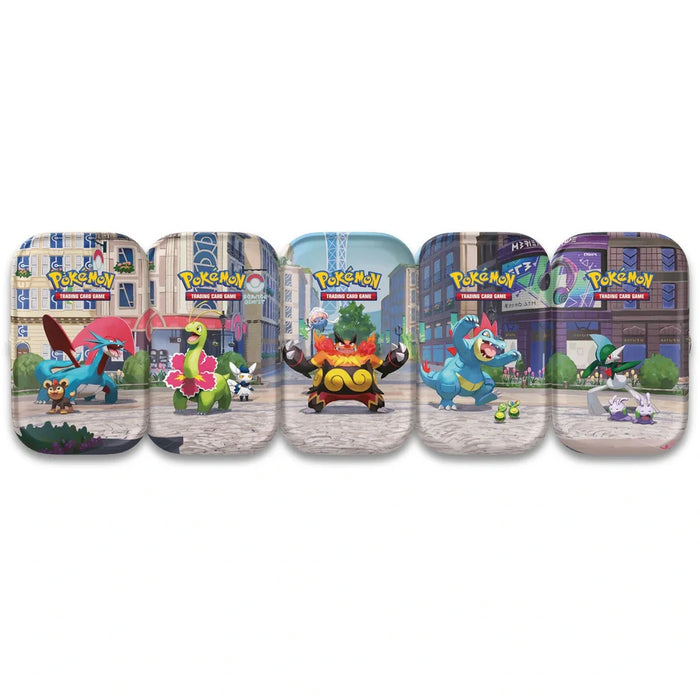 Pokemon TCG: Lumiose City - Mini Tins Assorted Display - Collect Marvel