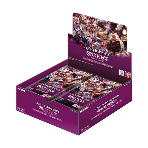 One Piece CG - OP11 - A Fist Of Divine Speed Booster Box - Collect Marvel