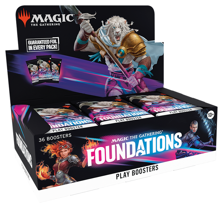 Magic: The Gathering - Foundations Play Booster Box (36 pcs) - Collect Marvel