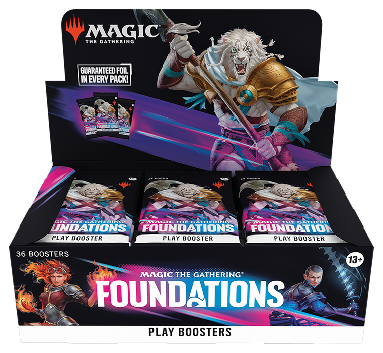Magic: The Gathering - Foundations Play Booster Box (36 pcs) - Collect Marvel