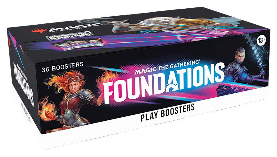 Magic: The Gathering - Foundations Play Booster Box (36 pcs) - Collect Marvel