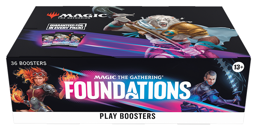 Magic: The Gathering - Foundations Play Booster Box (36 pcs) - Collect Marvel
