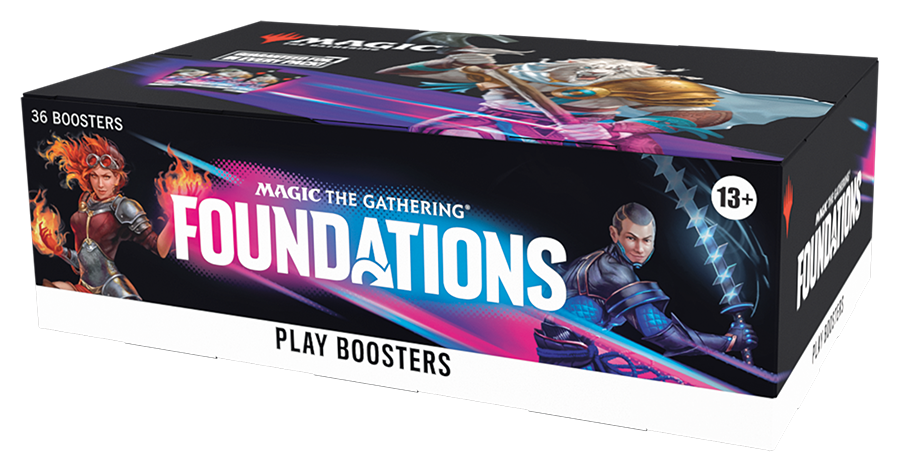 Magic: The Gathering - Foundations Play Booster Box (36 pcs) - Collect Marvel