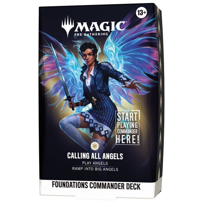 Magic: The Gathering Foundations - Commander Deck - Calling All Angels - Collect Marvel
