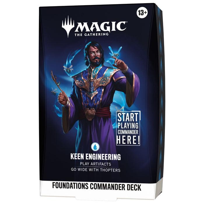Magic: The Gathering Foundations - Commander Deck - Keen Engineering - Collect Marvel