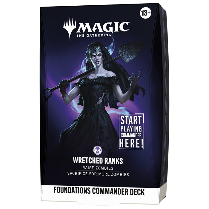 Magic: The Gathering Foundations - Commander Deck - Wretched Ranks - Collect Marvel