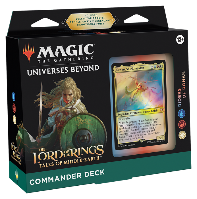 Magic: The Gathering The Lord of The Rings - Commander Deck - Riders of Rohan - Collect Marvel
