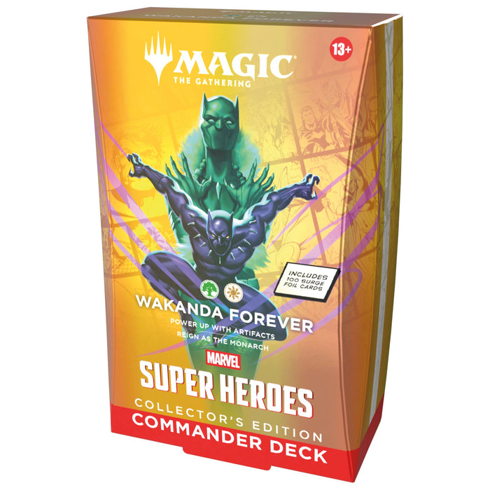 Magic: The Gathering - Marvel Super Heroes Collector Deck - Wakanda Forever - Collect Marvel