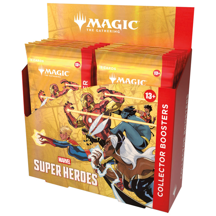 Magic: The Gathering - Marvel Super Heroes  Collector Booster (12 Count) - Collect Marvel