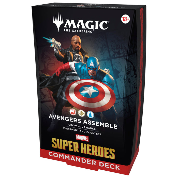 Magic: The Gathering - Marvel Super Heroes Commander Deck - Avengers Assemble - Collect Marvel