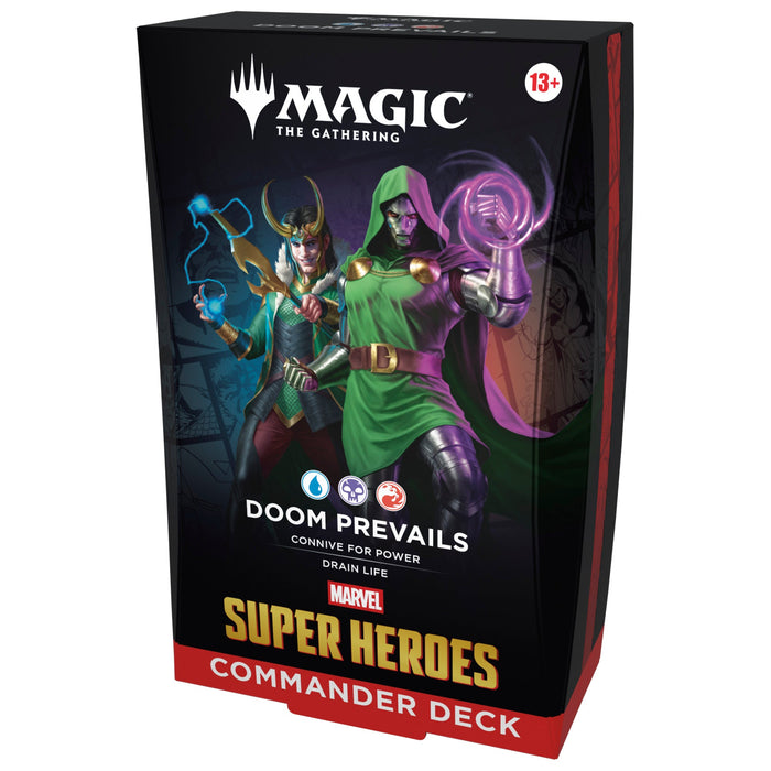 Magic: The Gathering - Marvel Super Heroes Commander Deck - Doom Prevails - Collect Marvel