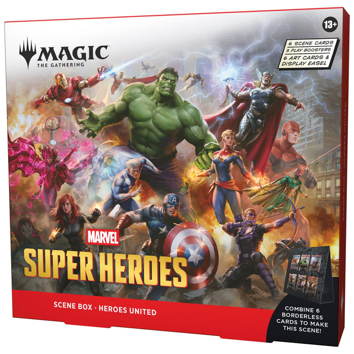 Magic: The Gathering - Marvel Super Heroes Scene Box - Heroes United - Collect Marvel