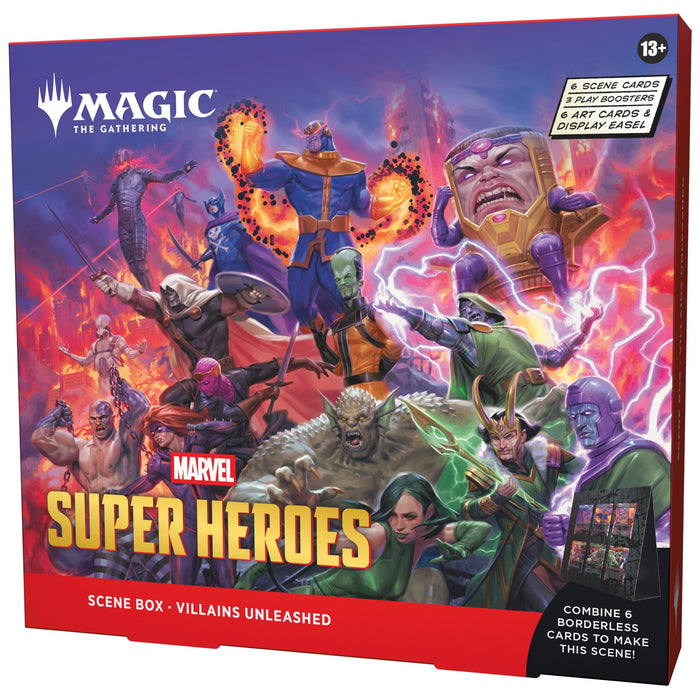 Magic: The Gathering - Marvel Super Heroes Scene Box - Villains Unleashed - Collect Marvel