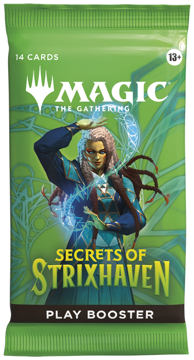 Magic: The Gathering - Secrets of Strixhaven Play Booster (30 Count) - Collect Marvel