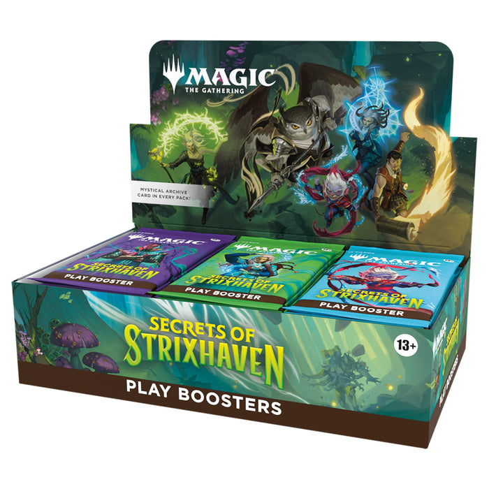 Magic: The Gathering - Secrets of Strixhaven Play Booster (30 Count) - Collect Marvel