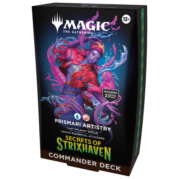 Magic: The Gathering Secrets of Strixhaven Commander Deck (5 Count) - Collect Marvel