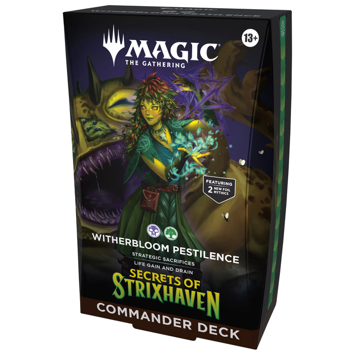 Magic: The Gathering Secrets of Strixhaven Commander Deck - Witherbloom Pestilence - Collect Marvel