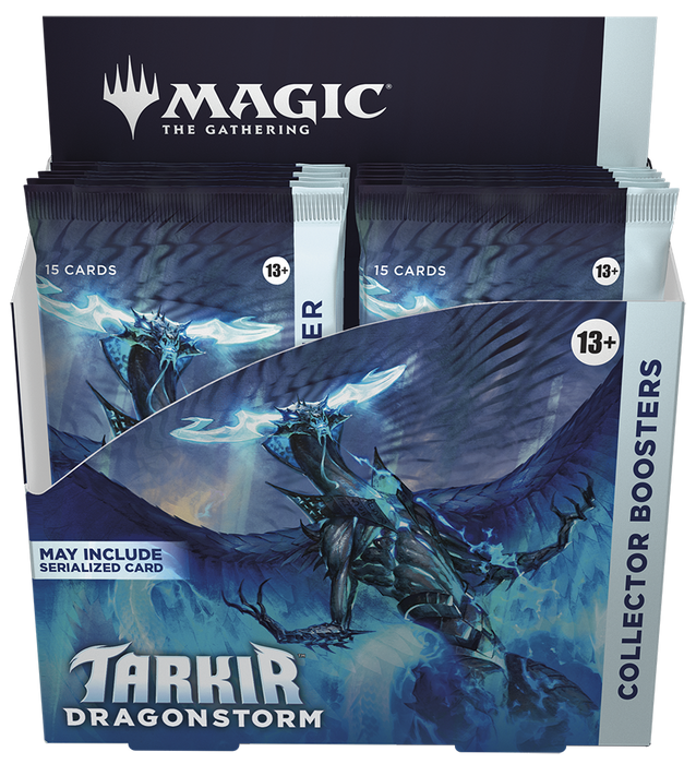 Magic: The Gathering - Tarkir: Dragonstorm Collector Booster (12 Count) - Collect Marvel