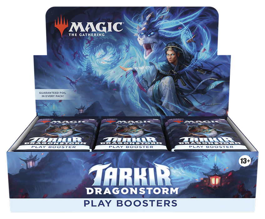 Magic: The Gathering - Tarkir: Dragonstorm Play Booster (30 Count) - Collect Marvel