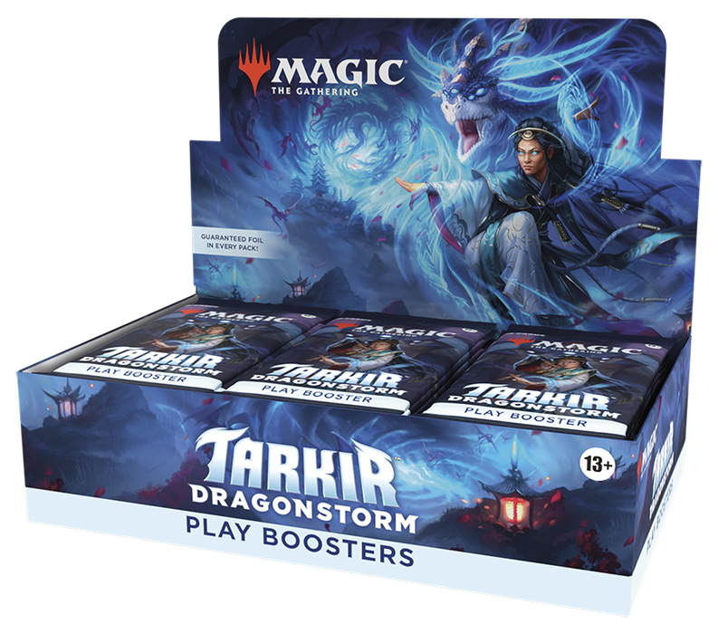 Magic: The Gathering - Tarkir: Dragonstorm Play Booster (30 Count) - Collect Marvel