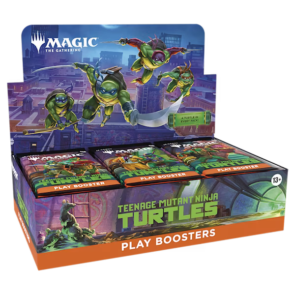 Magic: The Gathering - Teenage Mutant Ninja Turtles Play Booster Display - Collect Marvel