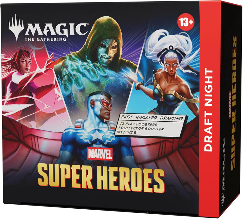 Magic: The Gathering - Marvel Super Heroes  Draft Night Box - Collect Marvel