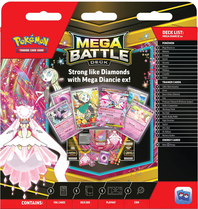 Pokemon TCG: Mega Battle Decks - Diancie ex - Collect Marvel