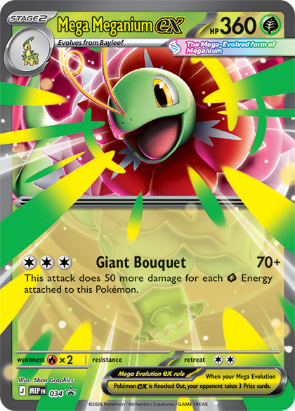Pokemon TCG: Mega Evolution Ascended Heroes - Mega Meganium ex Box - Collect Marvel