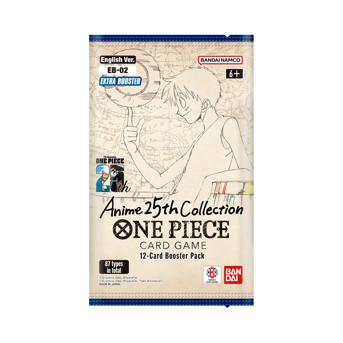 One Piece CG - EB02 - Anime 25th Collection Extra Booster Box - Collect Marvel