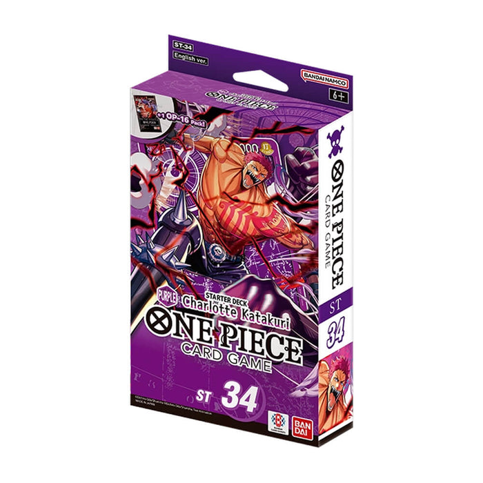 One Piece CG - ST34 - PURPLE Charlotte Katakuri Starter Deck - Collect Marvel