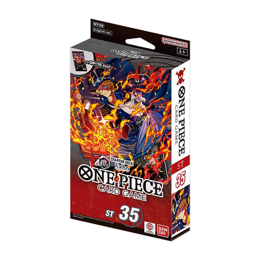 One Piece CG - ST35 - RED/BLACK Sabo Starter Deck - Collect Marvel